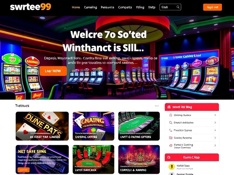 Welcome to swerte99.com – Your premier online gambling destination in the Philippines. Explore real money casino games, exclusive bonuses, and secure 24/7 gaming. Start playing today!